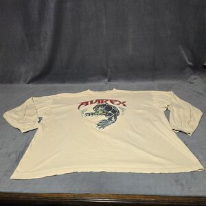 Vintage Y2K Avirex Spell Out Long Sleeve, Mens Panther Tribal, See Description